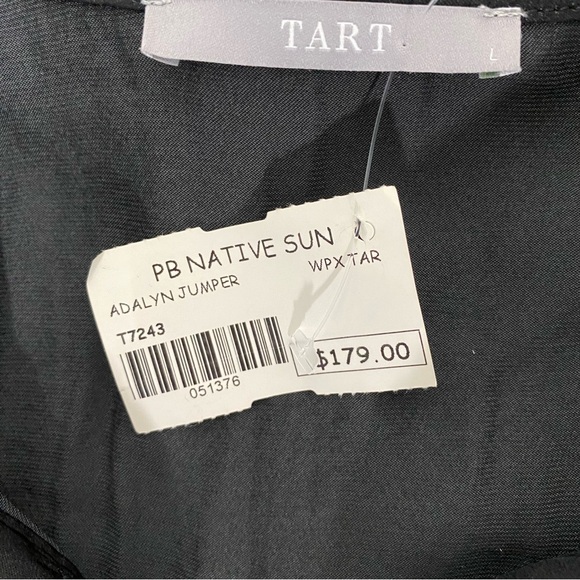 NWT TART Satin Collared Sleeveless Jumpsuit - Picture 7 of 7